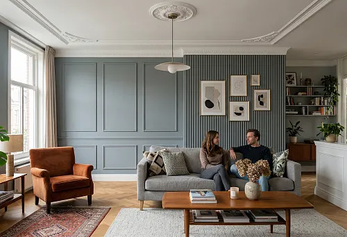 Молдинг для стен в гостиной: как выбрать декоративный профиль для интерьера