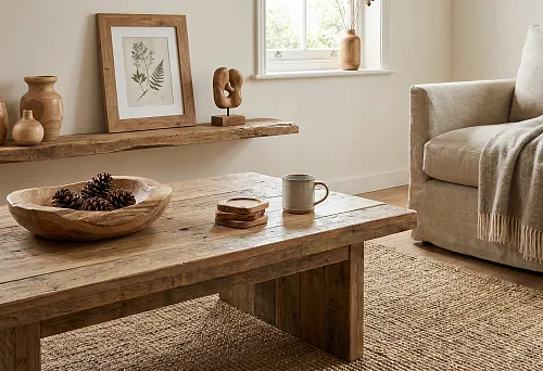 Интерьерный декор из дерева: тепло натуральных материалов