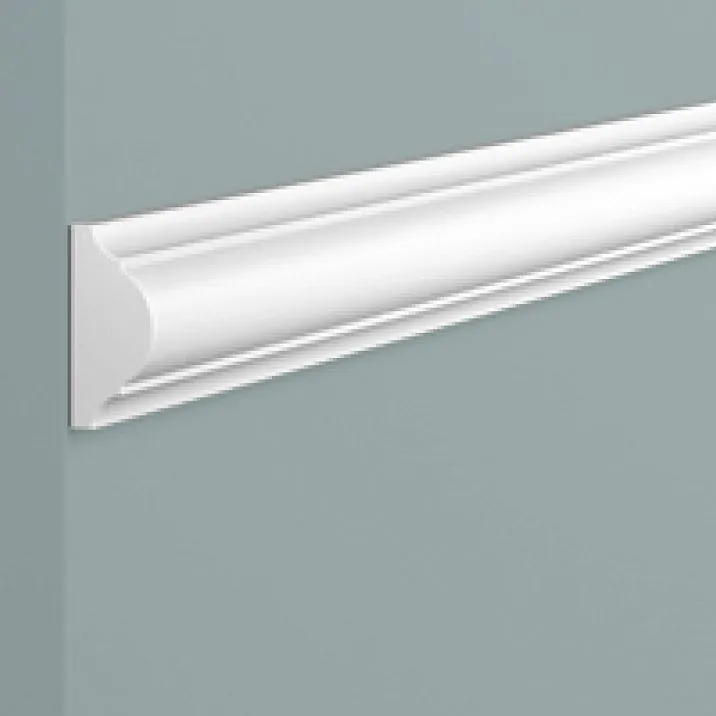 Молдинг D22 ПОЛИСТИРОЛ HI WOOD 22мм х 10мм х 2,0м. крупный план