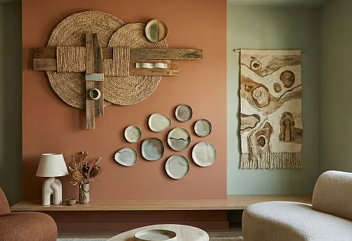 Декоративные интерьерные украшения на стену: тренды 2026