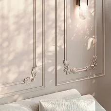 Купить декор для стен CPU-1-4 — комплект с левой и правой зеркальной накладкой для симметричных панно, дверей и зеркал