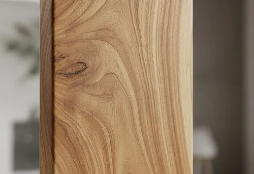 Декоративная деревянная рейка с натуральной текстурой крупным планом