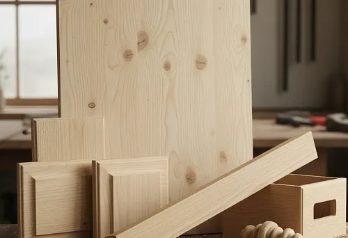 Декоративные уголки из массива дерева для дома