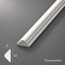 Молдинг из полиуретана MLDPU-002 STAVROS — классический профиль для настенного декора, мебели и архитектурной отделки