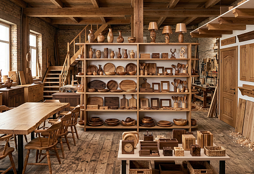 Изделия из дерева: каталог продукции из массива для интерьера