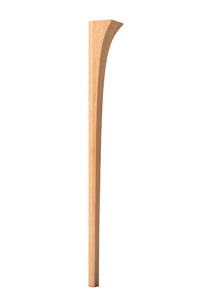 Ножка прямая для мебели из дерева от производителя для консоли