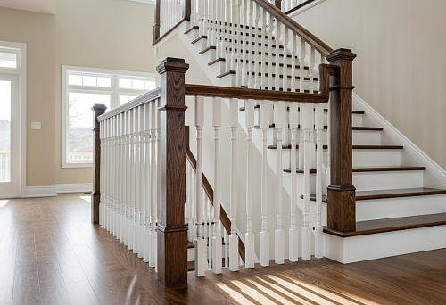 Балясины для лестницы: эстетика, безопасность, нормативы монтажа