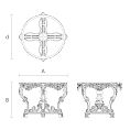 Резное подстолье STL-014 Резное подстолье STL-014