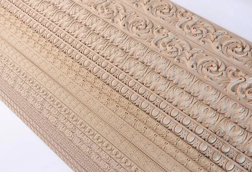 Разнообразие резной деревянной окантовки для оконных проемов из массива