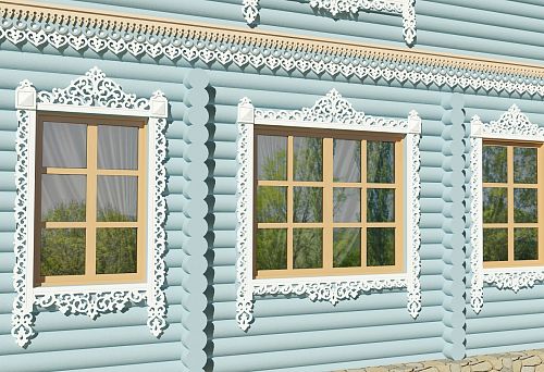 Декор для бани из дерева