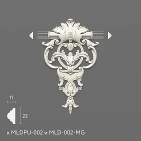 Лепнина из полиуретана MLDPU-2-1.1