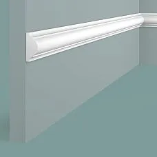 Молдинг настенный полистирол ударопрочный D32 Hi Wood крупный профиль 32 на 14,5 мм