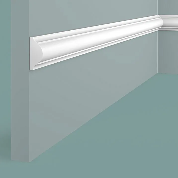 Молдинг настенный полистирол ударопрочный D32 Hi Wood крупный профиль 32 на 14,5 мм