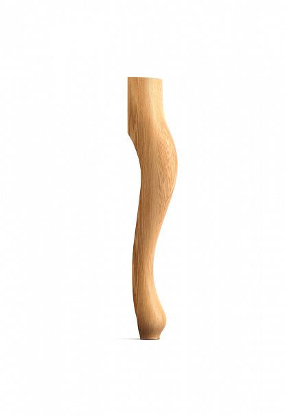 Фото фигурной деревянной ножки для мебели