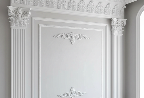 Лепной декор из полиуретана: быстрая реставрация интерьера без мокрых процессов