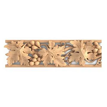 Декоративный багет K-058 из бука и дуба