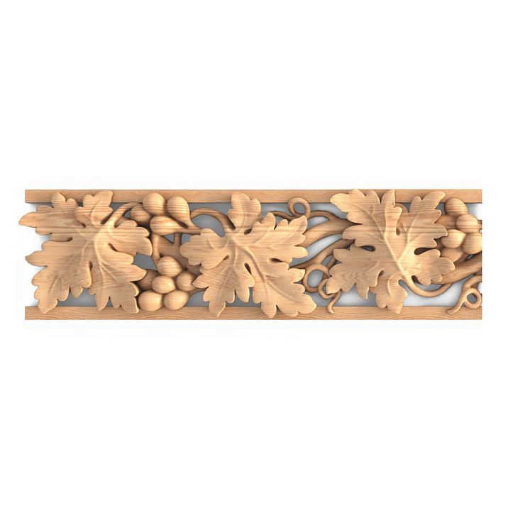 Декоративный багет K-058 из бука и дуба