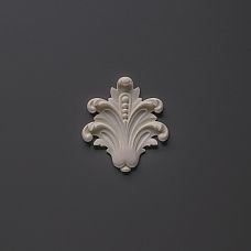 Резная накладка NPU-108 из полиуретана - декоративный элемент для стен и мебели