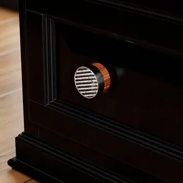 Деревянная мебельная ручка Pioneer HL-051M из американского ореха 