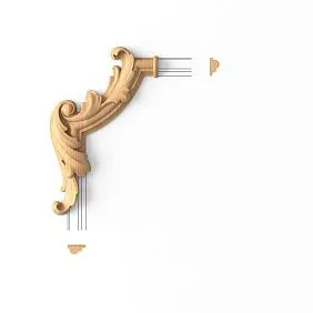 Декоративный элемент угловой MLD-4U-2L