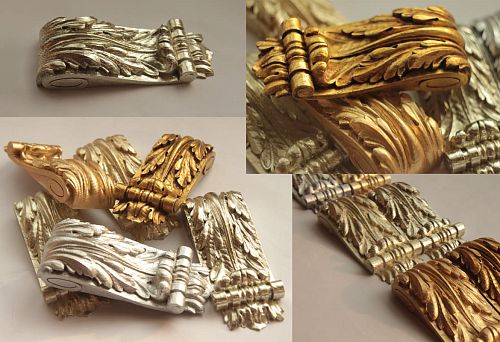 Элементы декора интерьера с художественной резьбой и покрытием