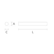 Деревянный молдинг, MLD-060 чертеж