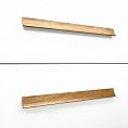 Ручка мебельная деревянная Twist HL-020 вид на дверцах