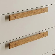 Ручка-скоба Proun HL‑053M_1 из дуба с покрытием Nature для выдвижных ящиков и фасадов