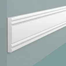 Молдинг W1060 ПОЛИСТИРОЛ HI WOOD 60мм х 9мм х 2,0м. крупный план профиля