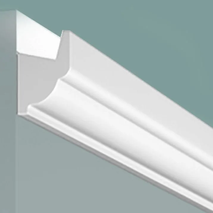 Молдинг LB32 ПОЛИСТИРОЛ HI WOOD под подсветку 32,5мм х 24,0мм х 2,0м крупным планом