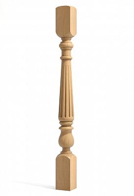 Столб деревянный для лестницы L-053 - подробнее
