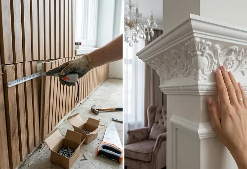 Реечные панели из массового DIY-сегмента и декоративная лепнина: как выбирать отделку не по вывеске, а по качеству