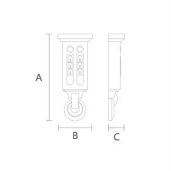 Резной кронштейн KR-029