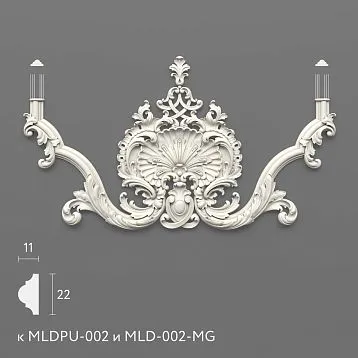 Украшение мебели своими руками из полиуретана для отделки потолков и стен