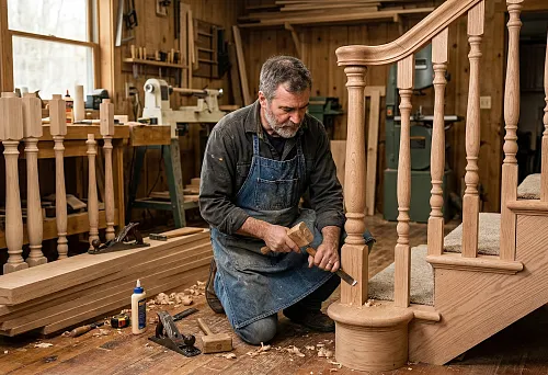 Перила и балясины своими руками: мастер-класс от человека, который это уже сделал