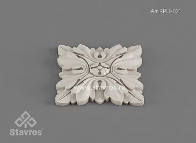 Резная розетка RPU-021
