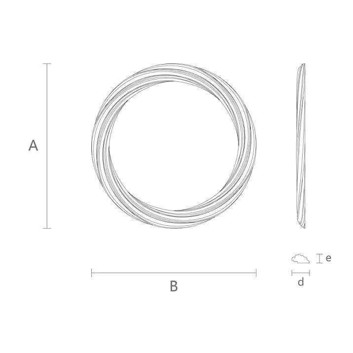 Чертеж резной рамы RM-035