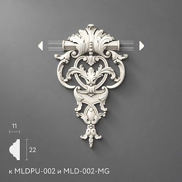 Лепнина из полиуретана MLDPU-2-1.1
