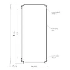 Комплект лепного декора CPU-2-4. Коллекция "Неоклассик Лайт". Изображение 69bce29200f24