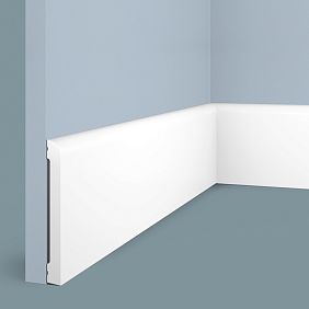 Плинтус BE125 полистирол HIWOOD 125мм х 13,5мм х 2,0м.