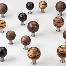 Мебельная ручка Jupiter HL-064M из дерева и металла с износостойким покрытием для гостиной мебели и гардеробных систем