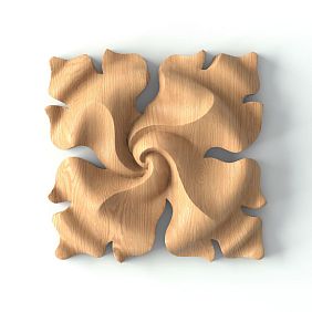 Деревянная розетка R-061