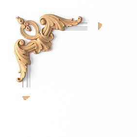 Декоративный элемент угловой MLD-4U-1