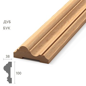 Деревянный молдинг / наличник MLD-023