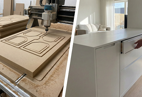 Мебельные детали из МДФ: производство и применение