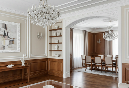 Дерево и полиуретан: идеальный дуэт для комплексной отделки дома