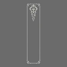 Комплект лепного декора CPU-6-1 для вертикальной стеновой панели STAVROS
