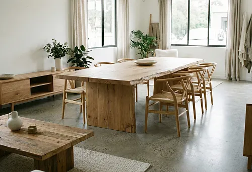 Купить мебель из массива в современном стиле: когда эко встречается с минимализмом