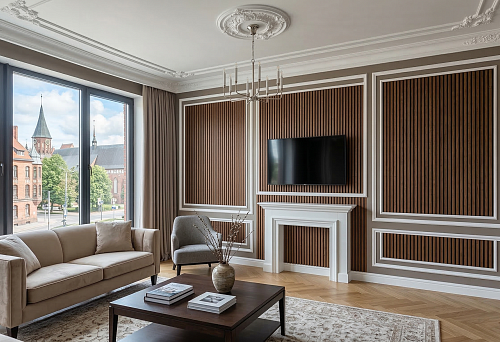 Реечные панели купить в Калининграде и лепнина из полиуретана купить: как выбрать долговечную и визуально сильную отделку