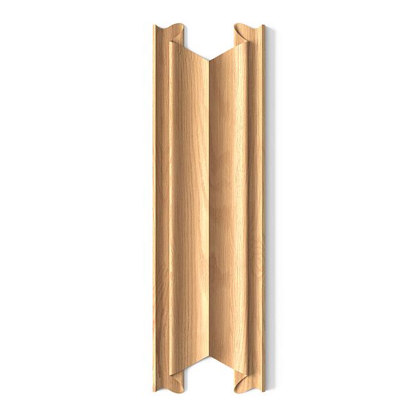 Накладной элемент N-180 с резным узором из дерева для мебели